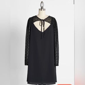 ModCloth black shift dress size XL